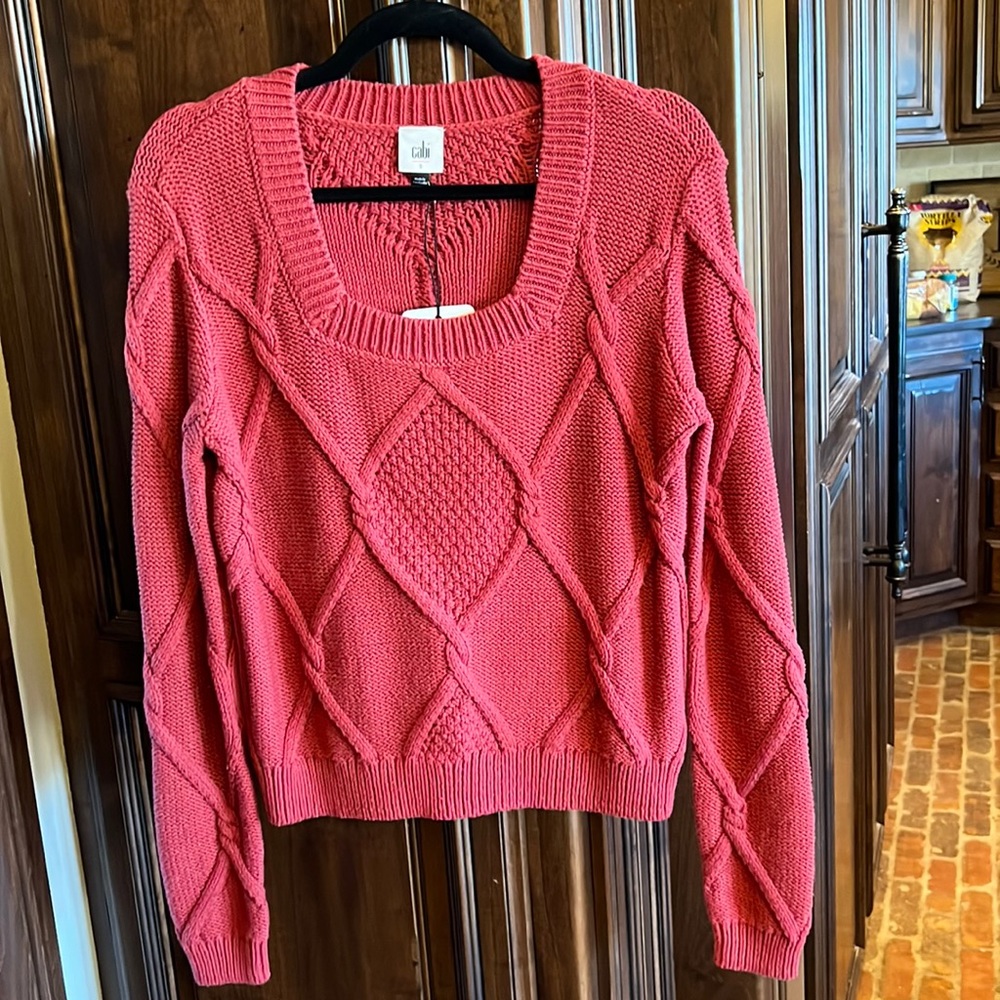 Cabi square beck pullover